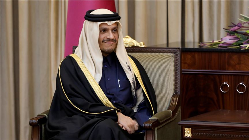 وزير خارجية قطر: سنظل متفائلين لحل الأزمة الخليجية