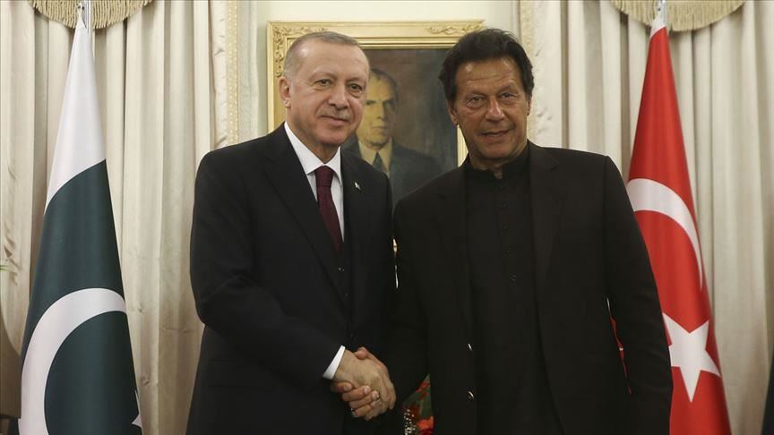 Erdogan, Pakistan’s Khan discuss Syria over phone