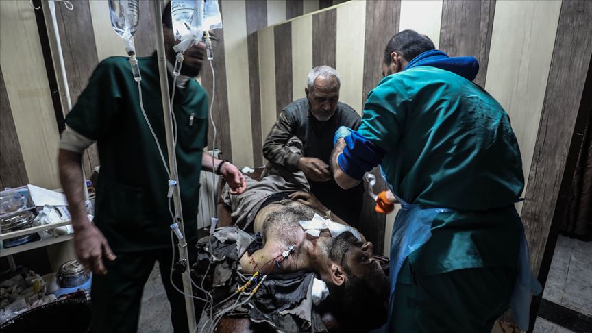 مقتل 12 مدنيا في قصف للنظام وروسيا شمالي سوريا 