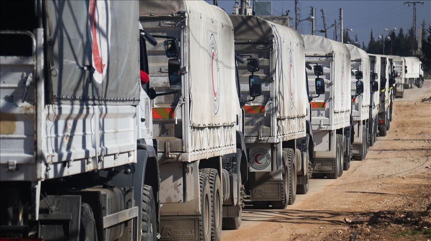 UN dispatches humanitarian aid to war-stricken Syria