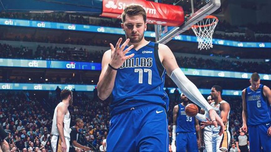 Luka Doncic sets triple-double record in Mavericks win