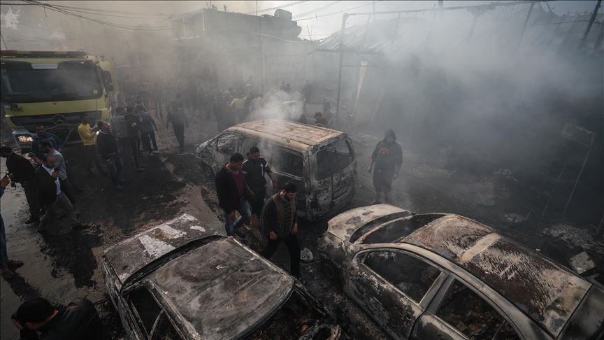 Intérieur de Gaza: Une fuite de gaz dans une boulangerie est à l'origine de l'incendie de Nusseirat