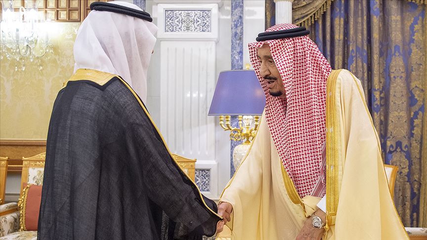 Suudi Arabistan Kralı Selman öldüğü iddialarının ardından ilk defa görüntülendi
