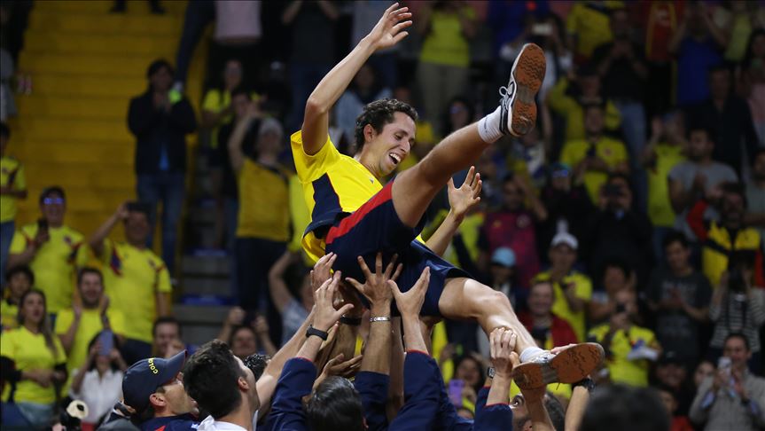 Copa Davis: Colombia derrota a Argentina en Bogotá y clasifica a la final en Madrid