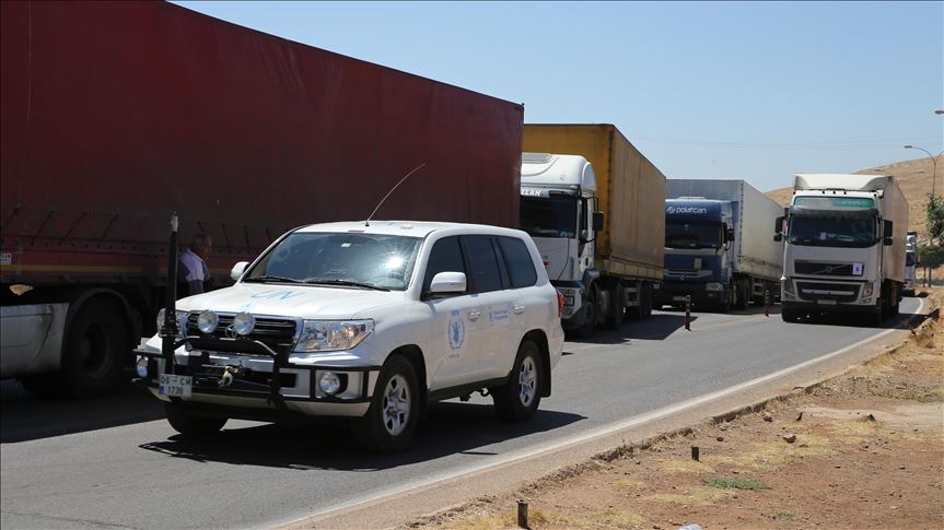 UN dispatches humanitarian aid to war-stricken Syria