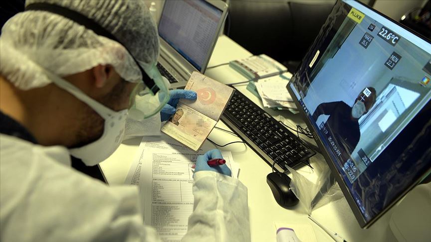 Sınır kapılarında yeni tip koronavirüs salgınına karşı üst düzey tedbir