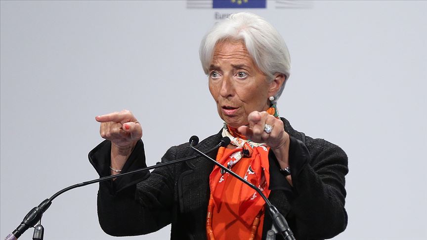 ECB Başkanı Lagarde: Avro Bölgesi için riskler aşağı yönlü, Kovid-19 büyümeyi olumsuz etkiliyor