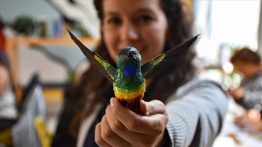 Residuos son convertidos en esculturas de aves para promover conciencia y turismo ambiental en Colombia