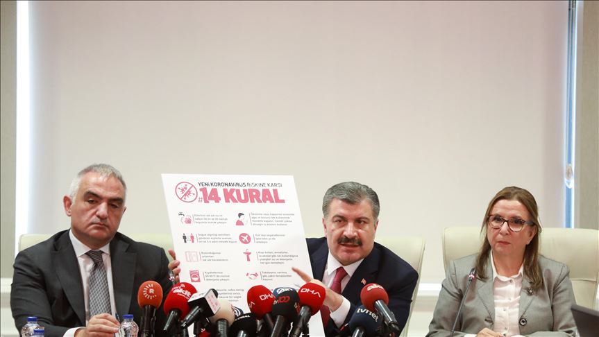 Turkey confirms 5th coronavirus case