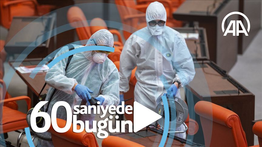 60 saniyede bugün (13 Mart 2020)