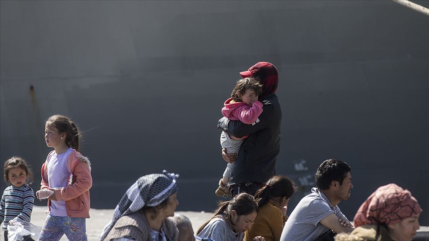 Midilli'de sığınmacılar sınır dışı edilme tehdidiyle karşı karşıya