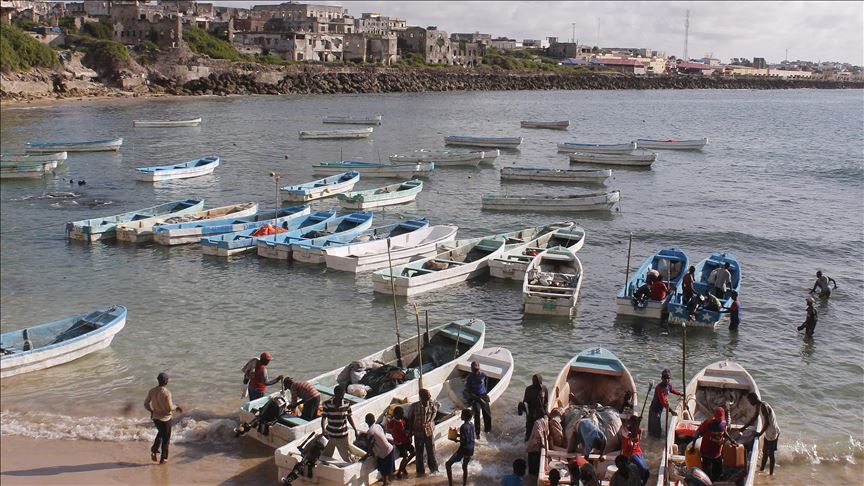الصومال: 43 سفينة أجنبية تمارس الصيد غير القانوني بمياهنا