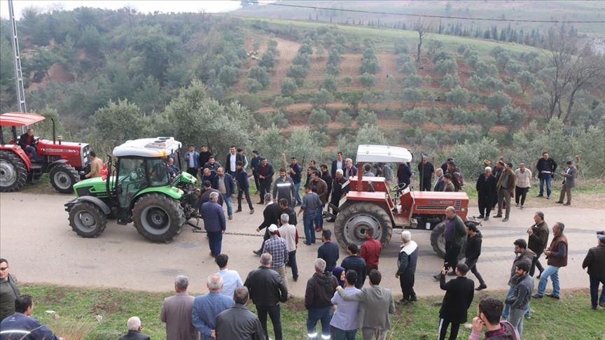 osmaniye de traktor cekme