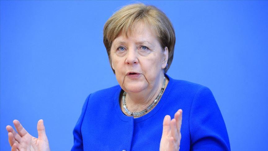 German chancellor pledges support for refugees in Idlib