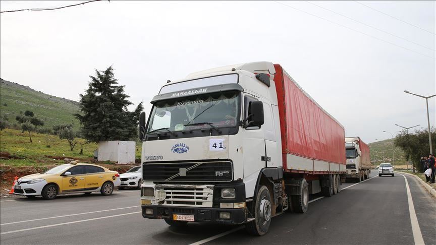 منظمات تركية ترسل مساعدات إنسانية وإغاثية إلى ريف إدلب