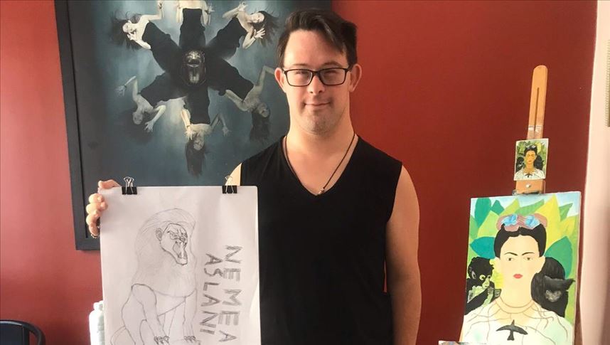 Turkish man overcomes odds despite down syndrome
