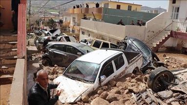 دهۆک.. بەهۆى لافاو دووكەس گیانیان لەدەستدا و زیان بەسەدان خانوو و ئۆتۆمبێل كەوت