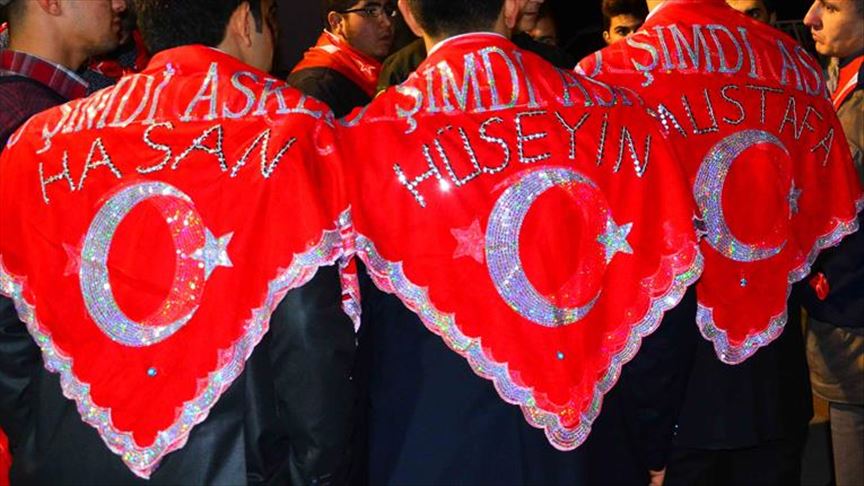 toplu asker ugurlama torenlerine gecici