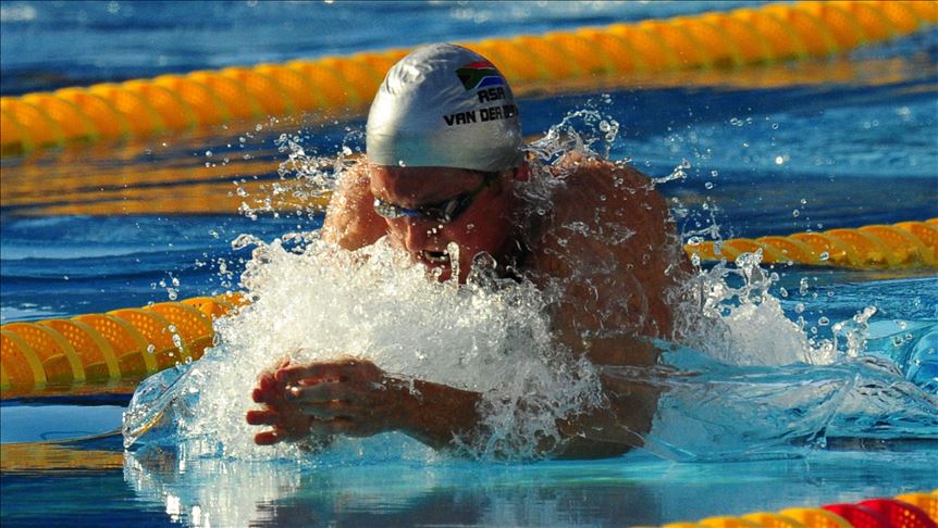 Olympic gold medalist Van der Burgh battling COVID-19