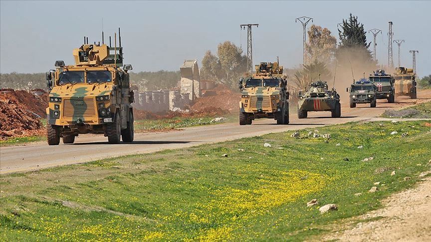 Syrie : Deuxième patrouille conjointe turco-russe sur la route "M4" à Idleb  