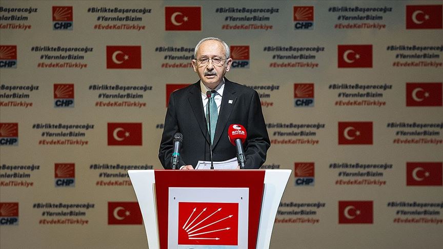 CHP Genel Başkanı Kılıçdaroğlu: Bu salgını hep birlikte yeneceğiz