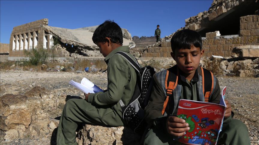 Uno de cada cinco niños en Yemen siente miedo, de acuerdo con Save the Children