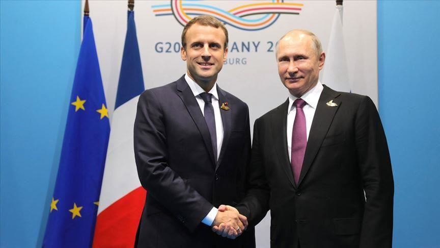 Putin, Macron hold telephone talk ahead of G20 summit
