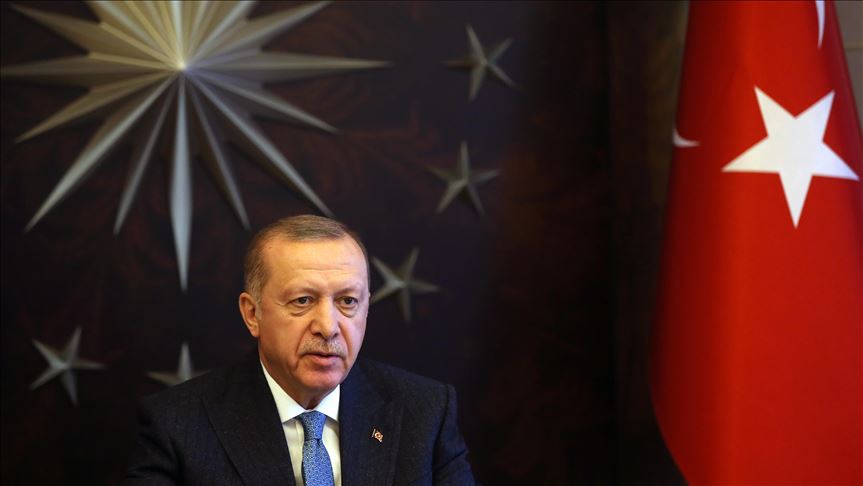 أردوغان يدعو العالم إلى التحرك "بسرعة" لمواجهة كورونا 