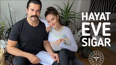 Fazıl Say, Burak Özçivit ve Fahriye Evcen 'Evde kal' çağrısı yaptı