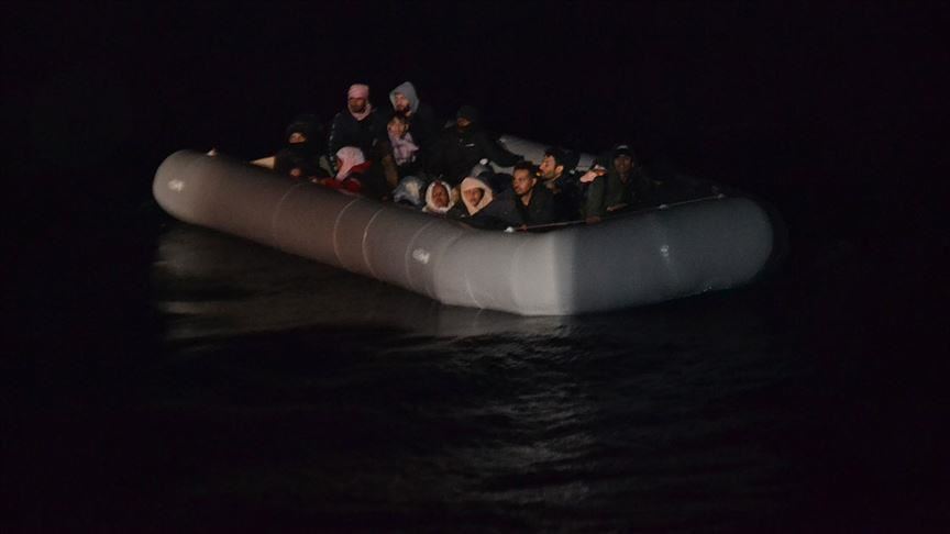 Turkey rescues 34 asylum seekers from boats in Aegean