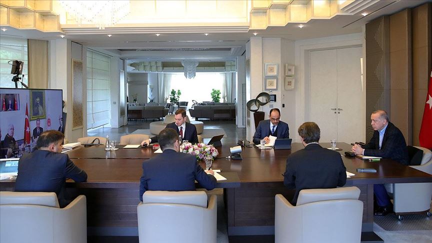 Заседание Кабмина Турции прошло в режиме видеоконференции