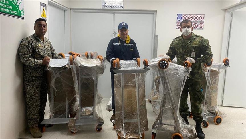 La fábrica de armamento de Colombia empezará a fabricar camas y muebles hospitalarios