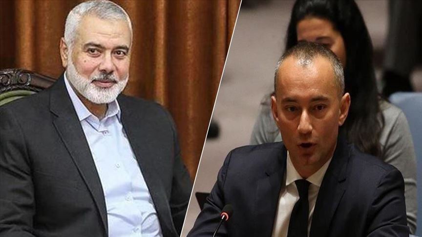 هنية يبحث مع ملادينوف تأثير "كورونا" على الفلسطينيين