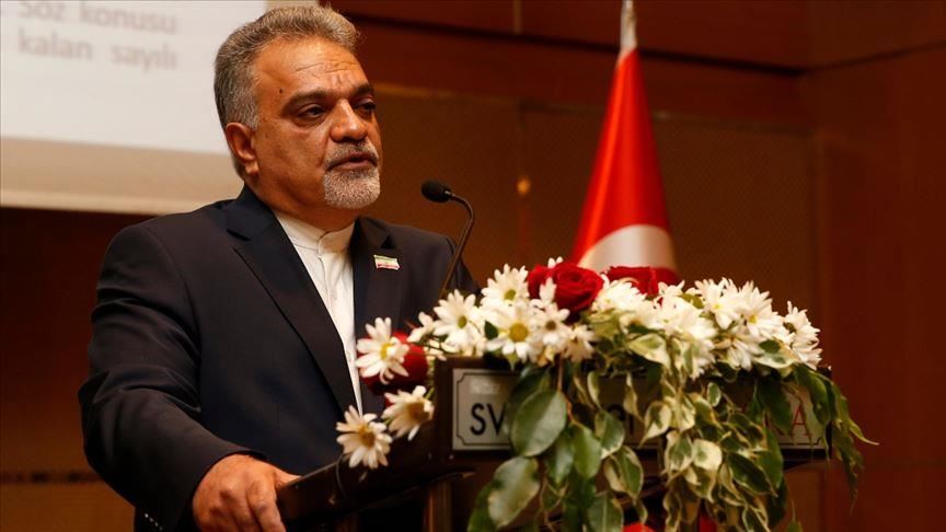 السفير الإيراني يشكر تركيا على المساعدات لاحتواء كورونا