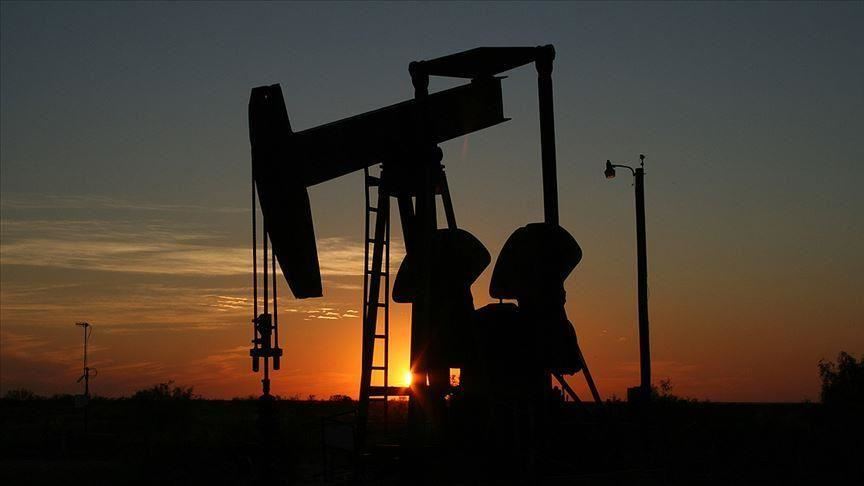 Brent oil up with sharp decline in US oil rig count