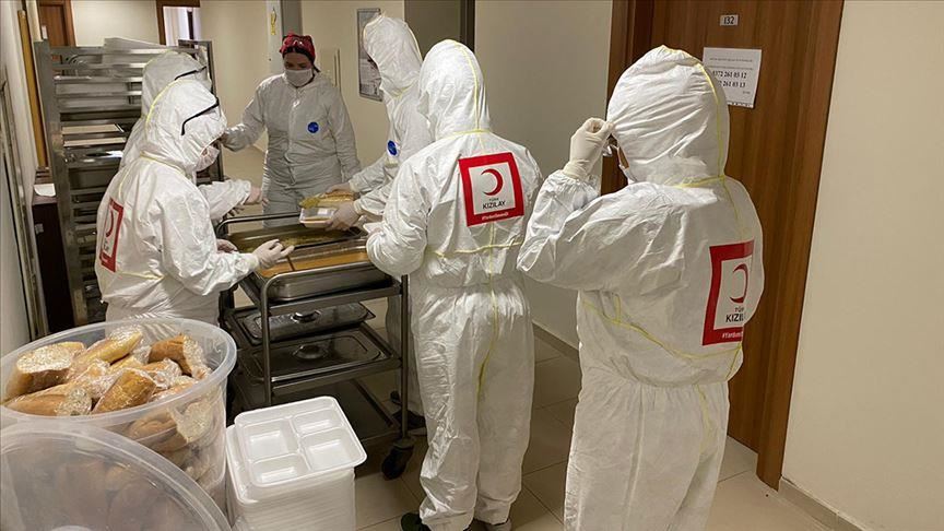Turkish Red Crescent feeds thousands in quarantine