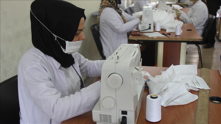 Li Şanliurfayê hînkerên hoste rûpêçan çêdikin