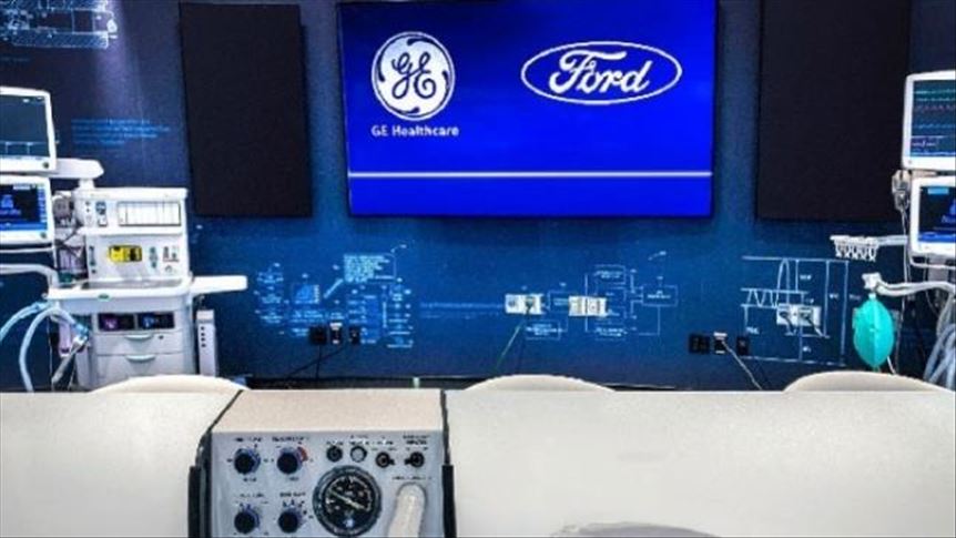 Ford, GE to produce 50,000 medical ventilators