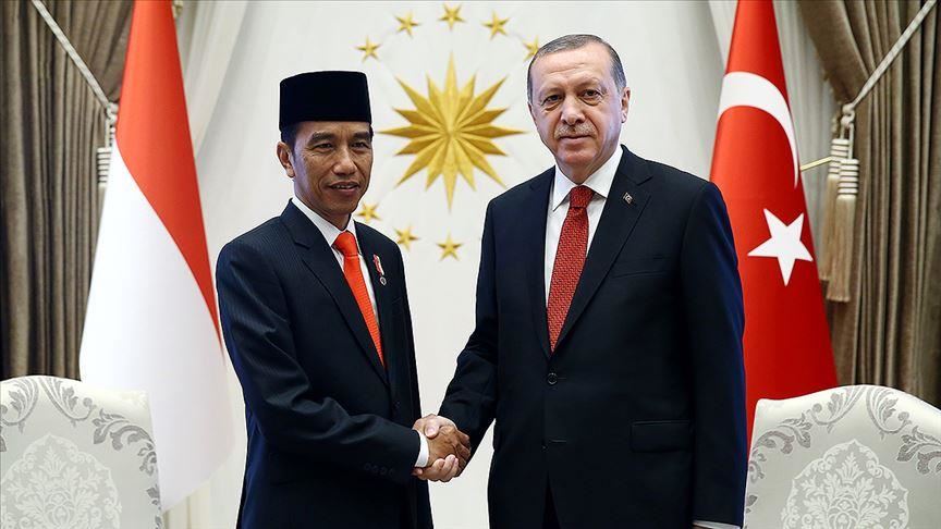 Serokomar Erdogan û Serokomarê Endonezyayê Wîdodo li ser telefonê axivîn