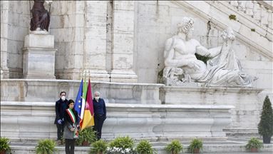 Italy honors coronavirus victims with minute of silence