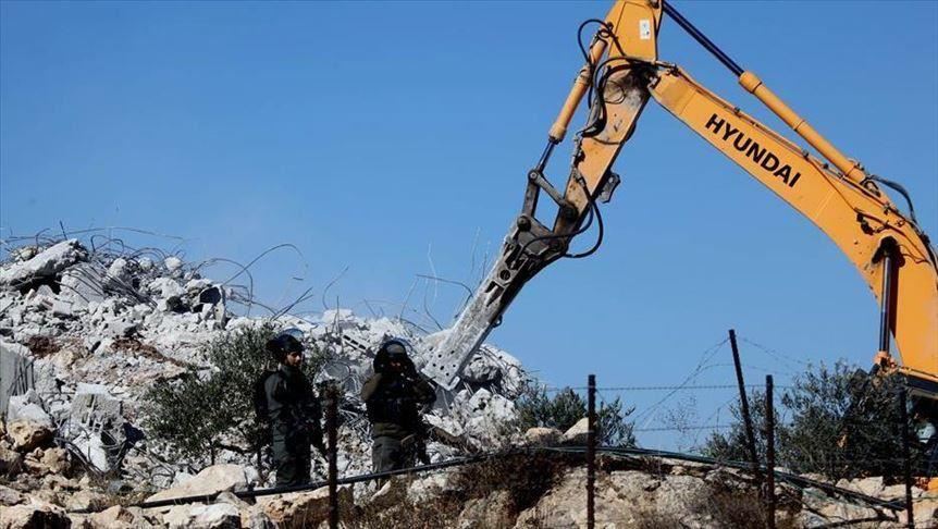 ادامه تخریب منازل فلسطینیان توسط نظامیان اسرائیل
