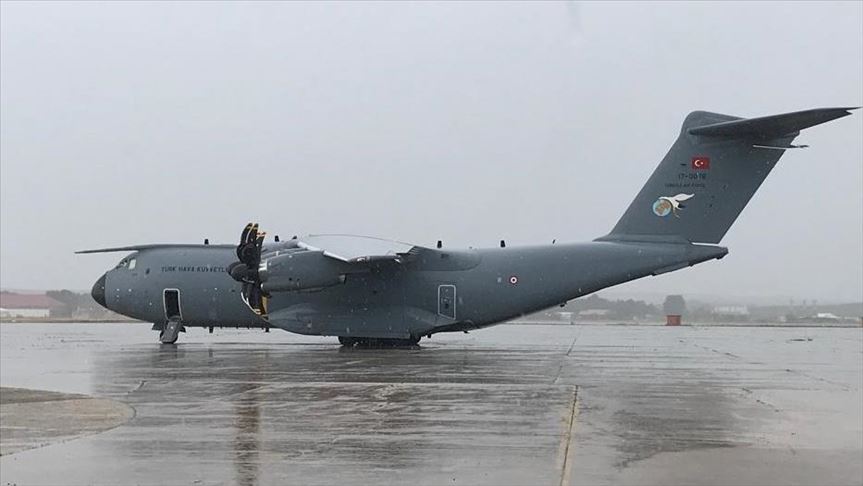 Turski vojni avion s medicinskom pomoći stigao u Španiju