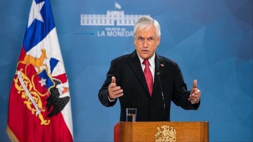 Piñera alcanza una aprobación de su gestión en Chile de 11,6%