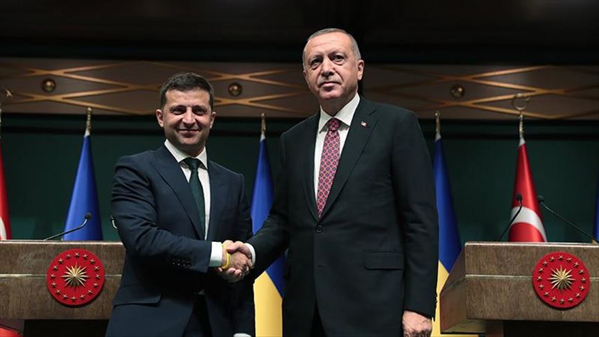 Turkish, Ukrainian leaders discuss COVID-19 measures