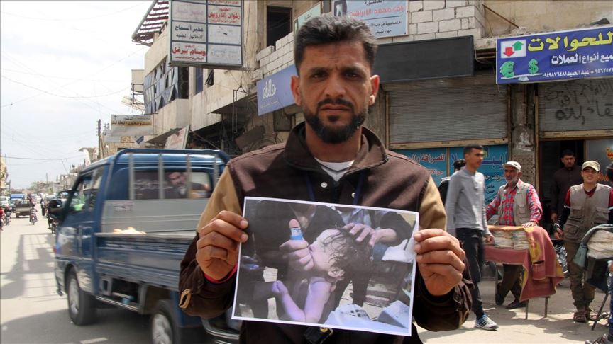 Se cumplen tres años desde el ataque químico en Jan Sheijun, Siria 