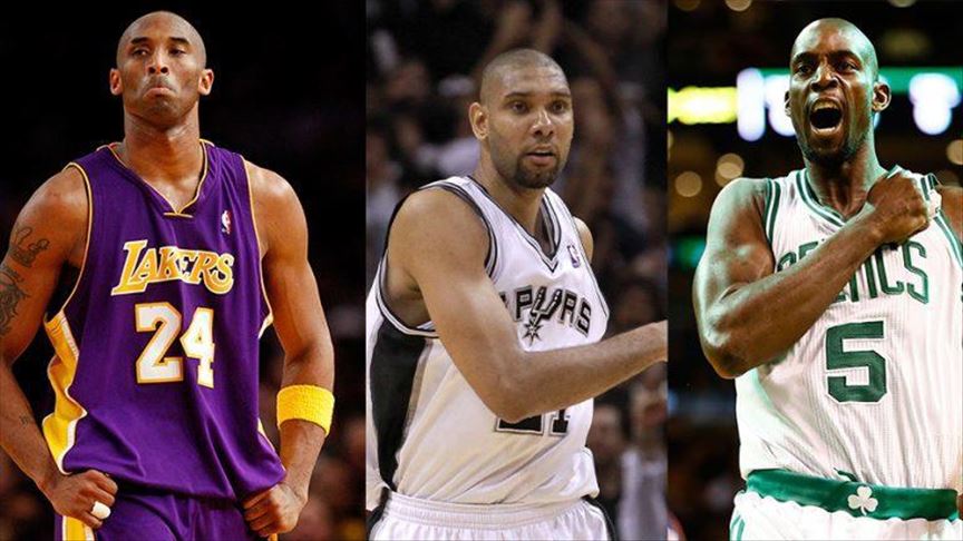 Kobe, Duncan, and Garnett elected to Hall of Fame 2020