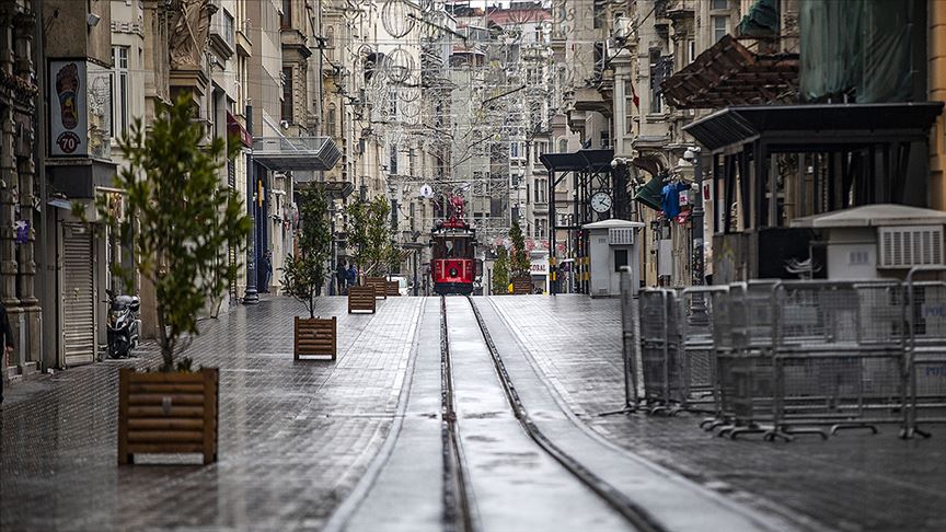Türkiye'de alışveriş ve eğlence alanlarında topluluk hareketliliği yüzde 75 azaldı 