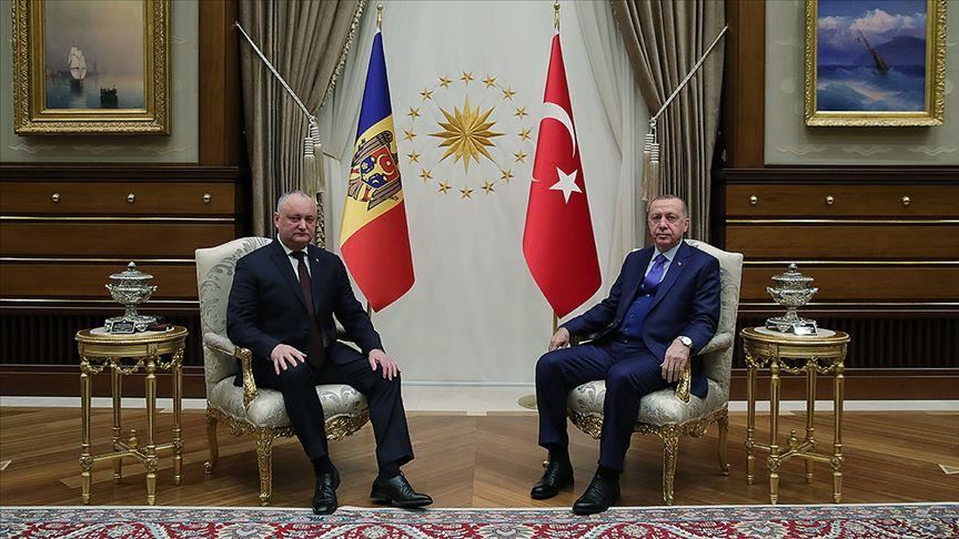 Turkish, Moldovan leaders discuss COVID-19 cooperation