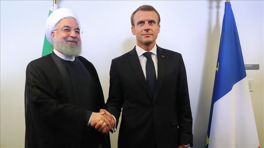 تماس تلفنی روسای جمهور ایران و فرانسه 