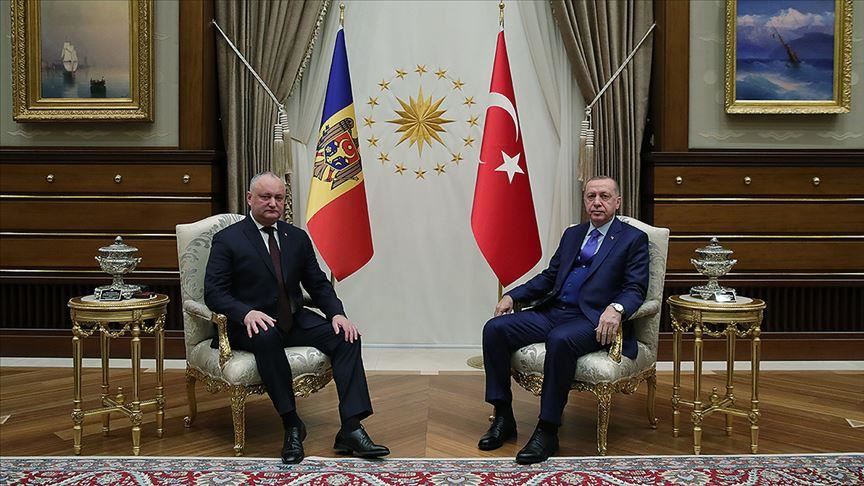Serokomar Erdogan û Serokomarê Moldovayê Dodon bi telefonê axivîn